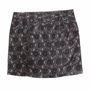 Relativity Plus Size Black Lace Pencil Skirt